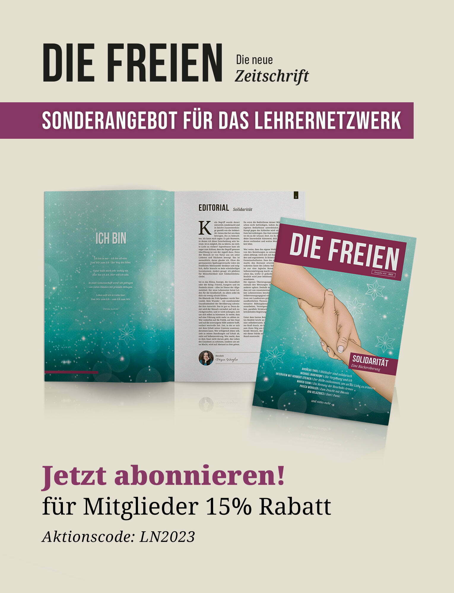 Read more about the article Rabatt auf „Die Freien“