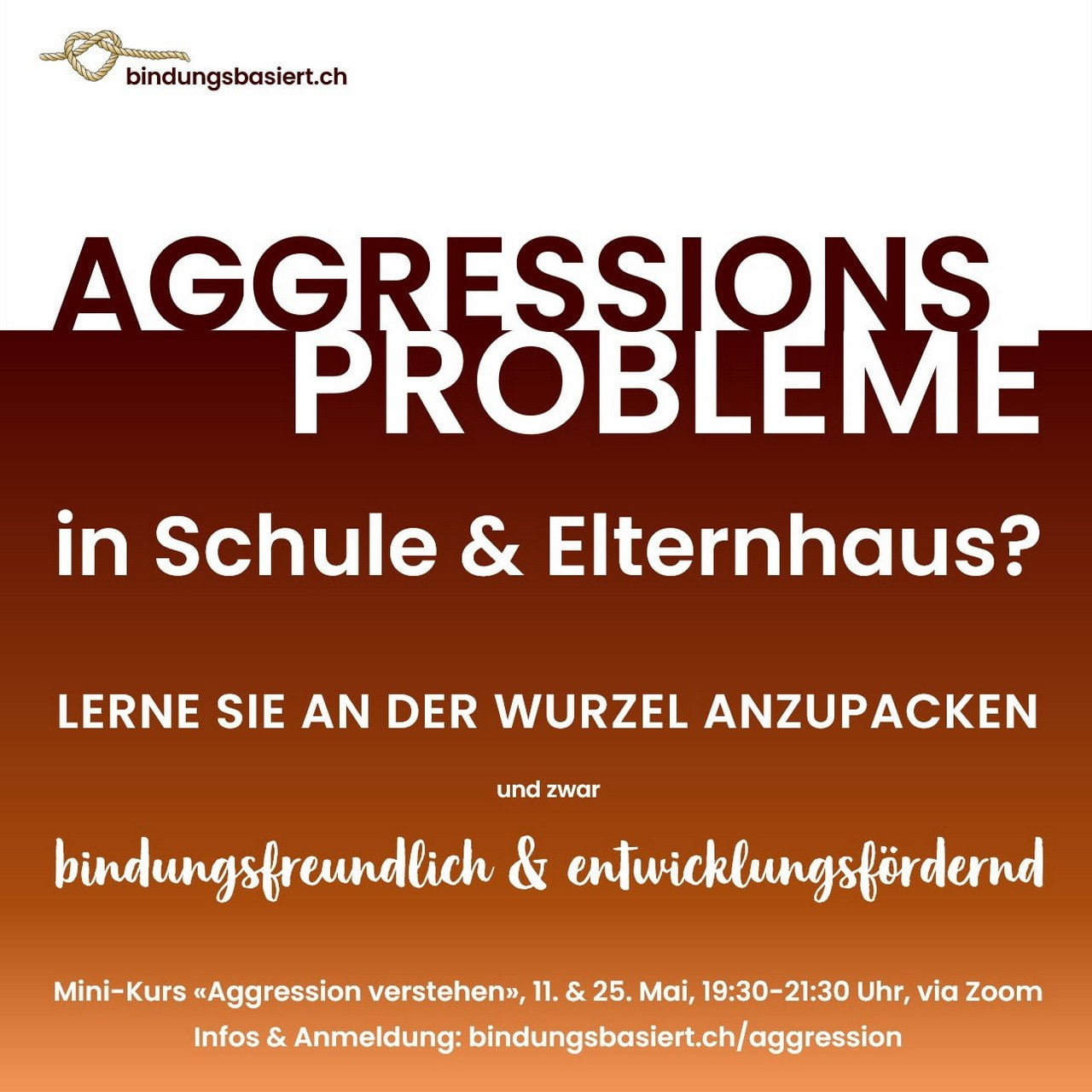 Read more about the article AGGRESSIONS-PROBLEME in Schule & Elternhaus?