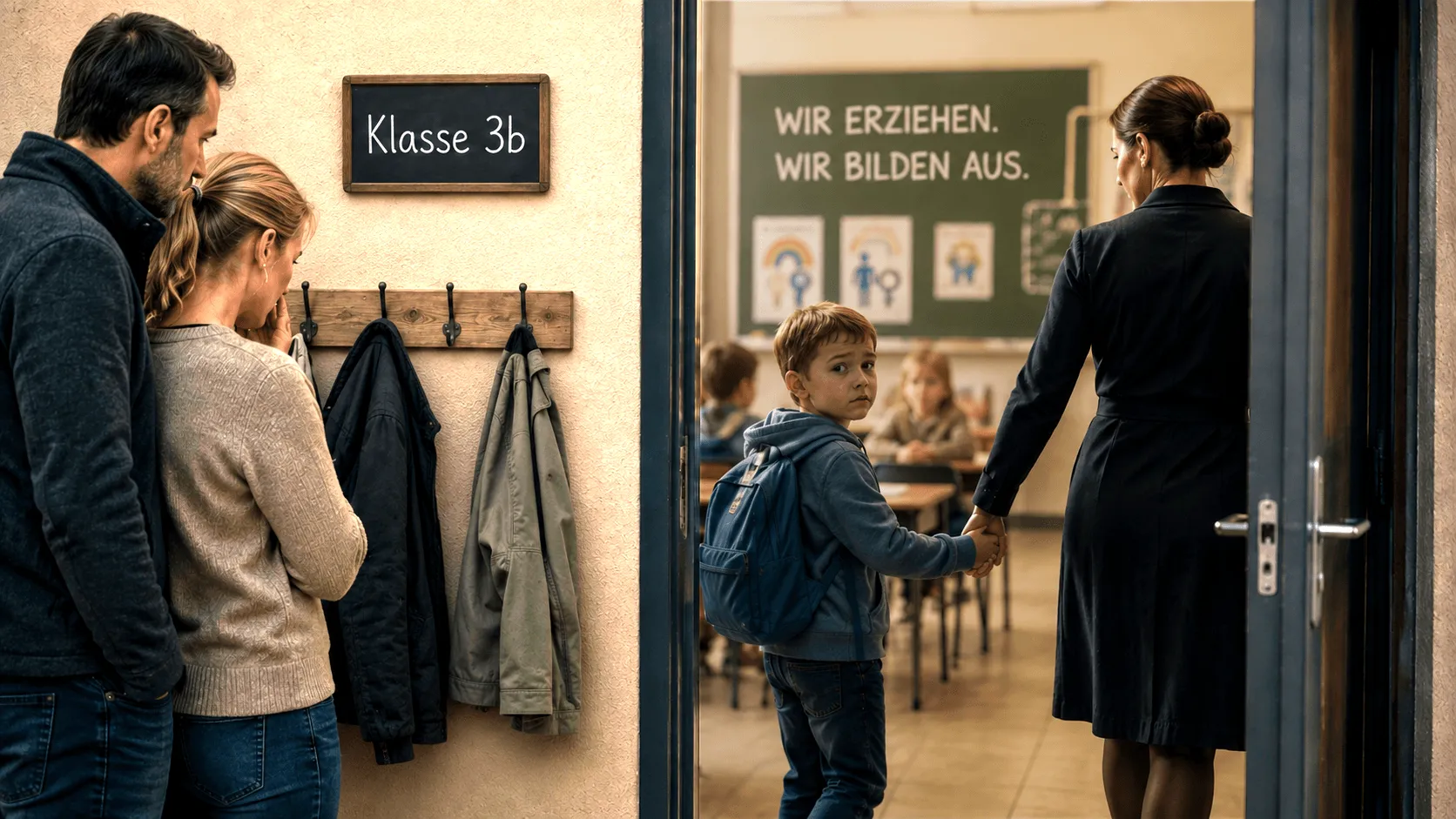 Kinder Schule Lehrer Eltern
